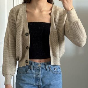 Beige Cardigan